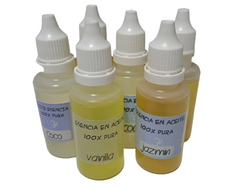 ESENCIAS / FRAGANCIAS EN ACEITE PURA 30ML.