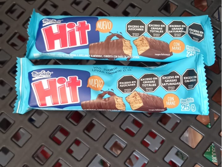 BARRITAS C/MANI MARINELA HIT (30 UNIDADES)