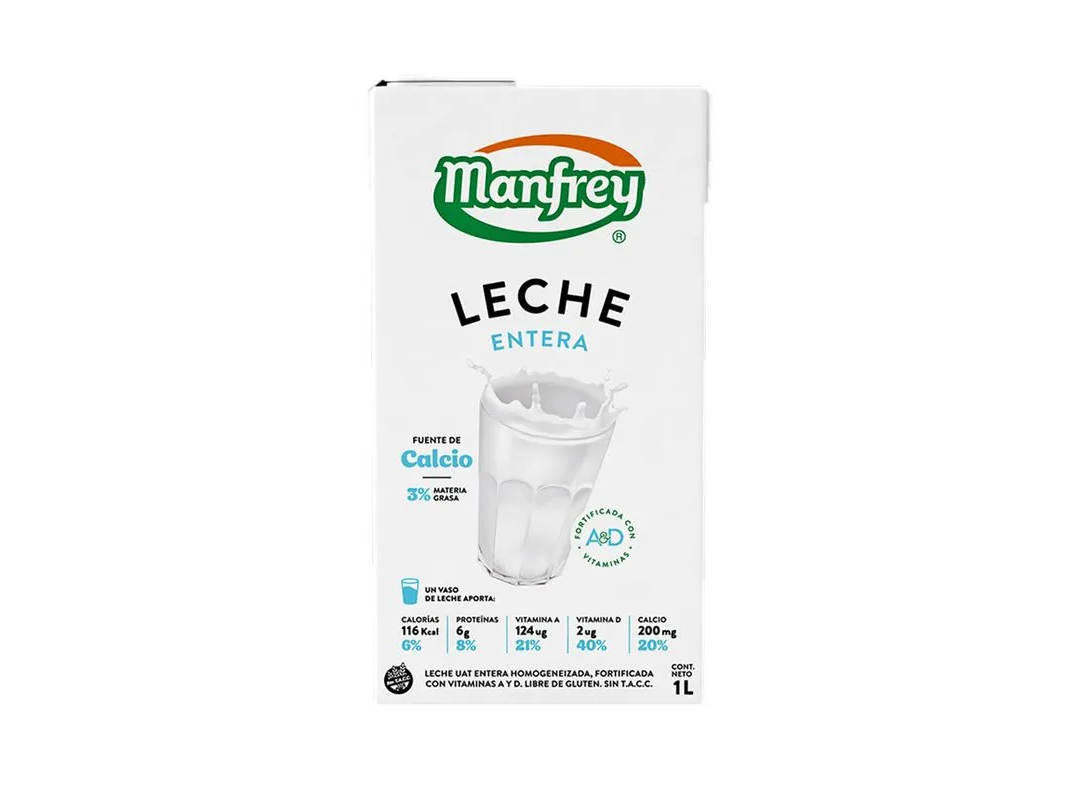 LECHE ENTERA MANFREY