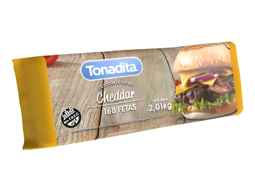 CHEDDAR TONADITA 168 FETAS