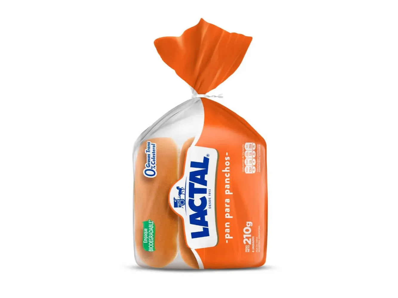 PAN DE PANCHO LCT X 6U 210G