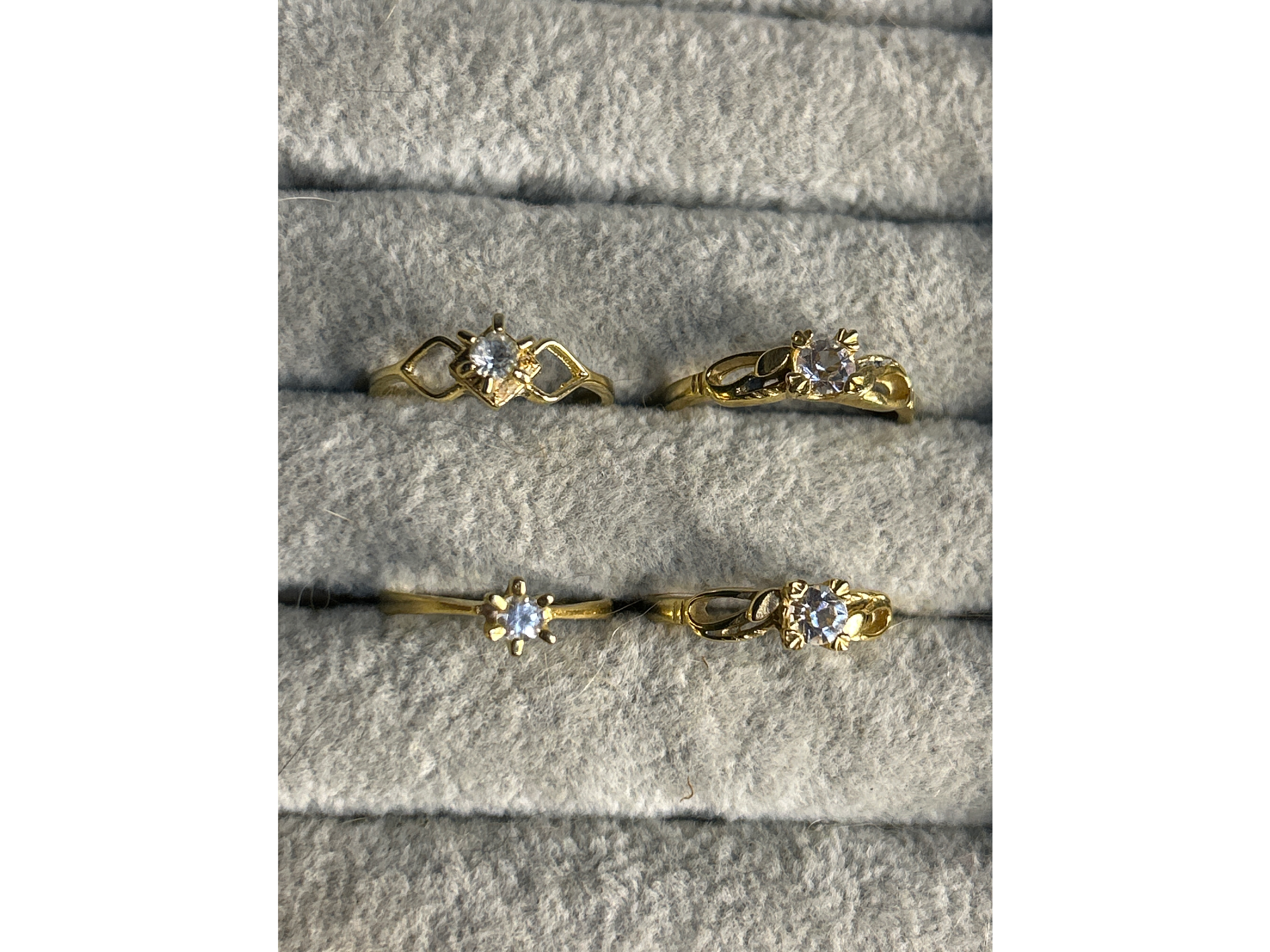 Anillos Finos con piedras