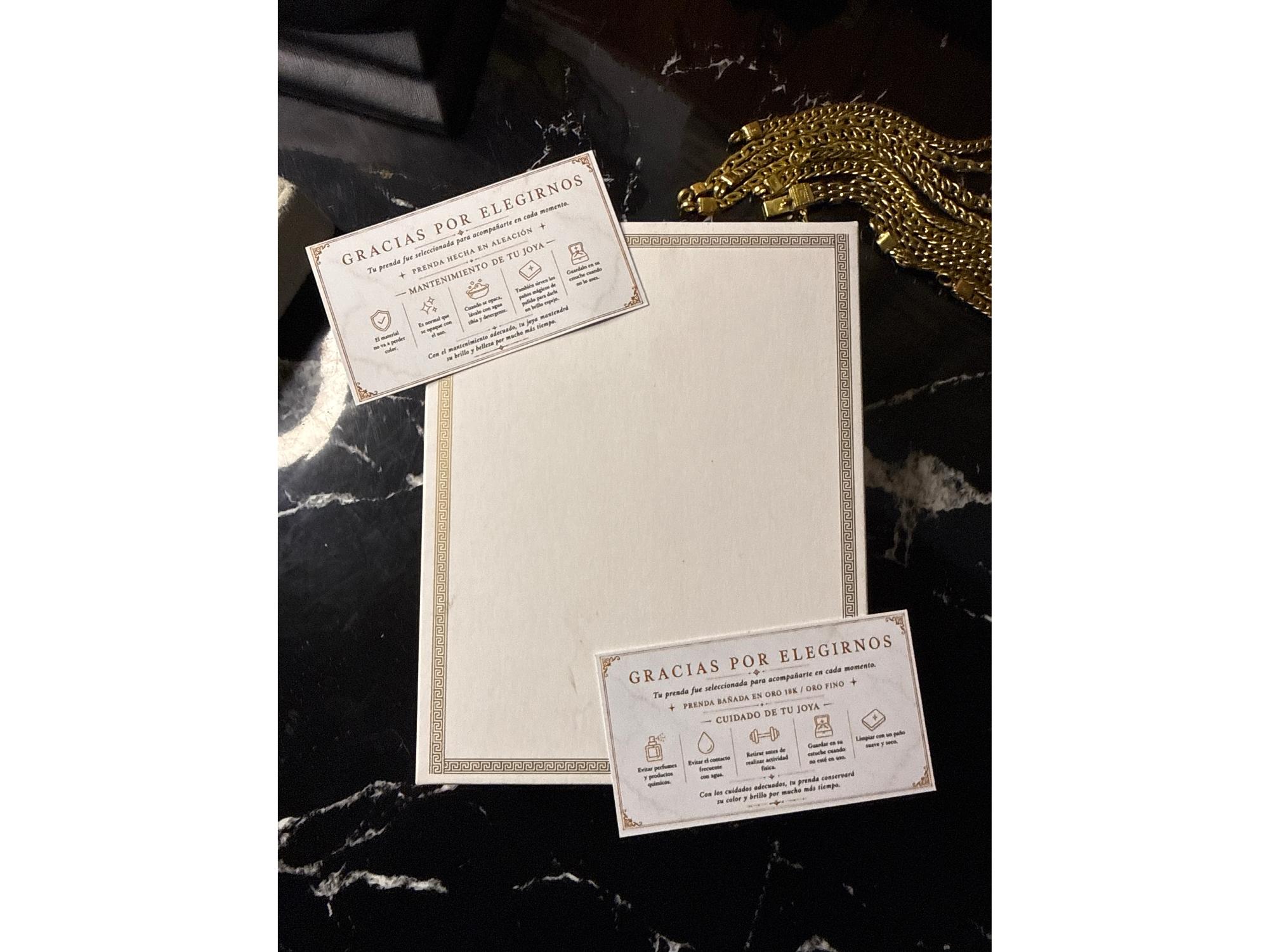 Caja grande + Tarjeta