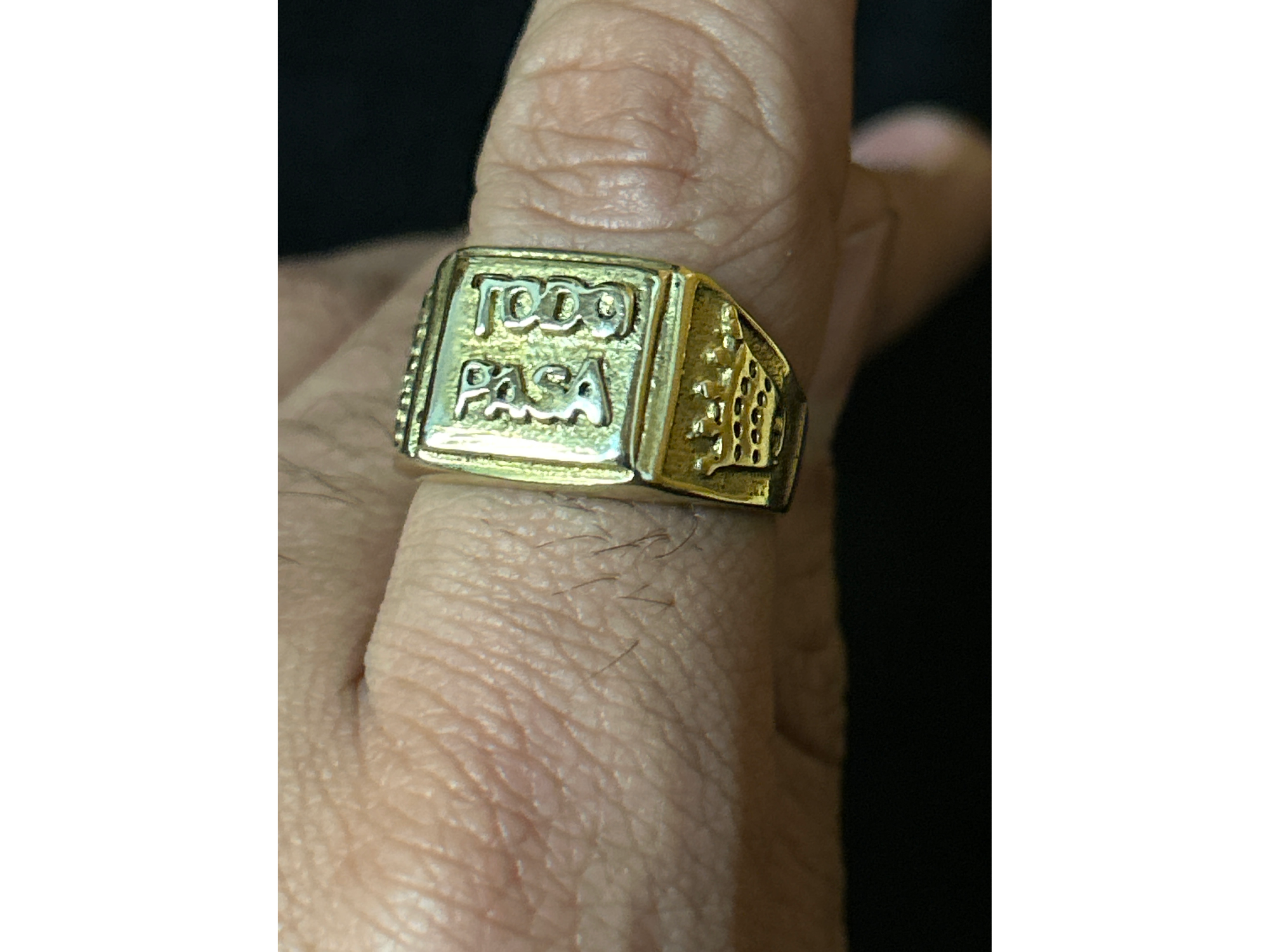 Anillo TODO PASA T19