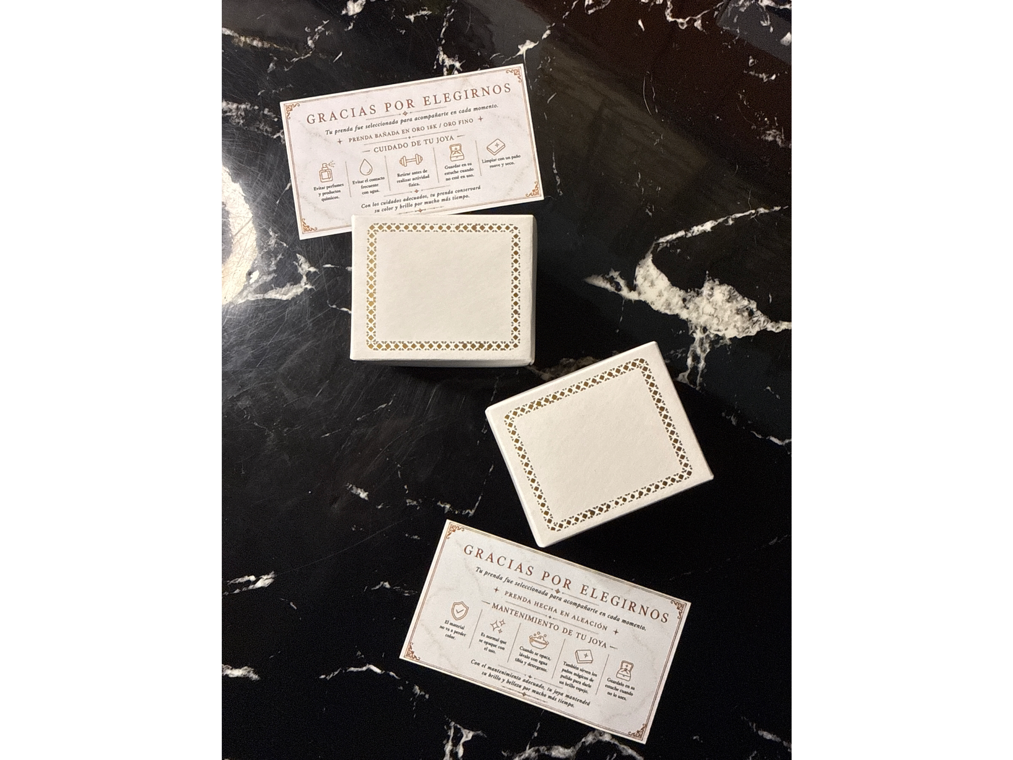 Caja Anillos  + Tarjeta