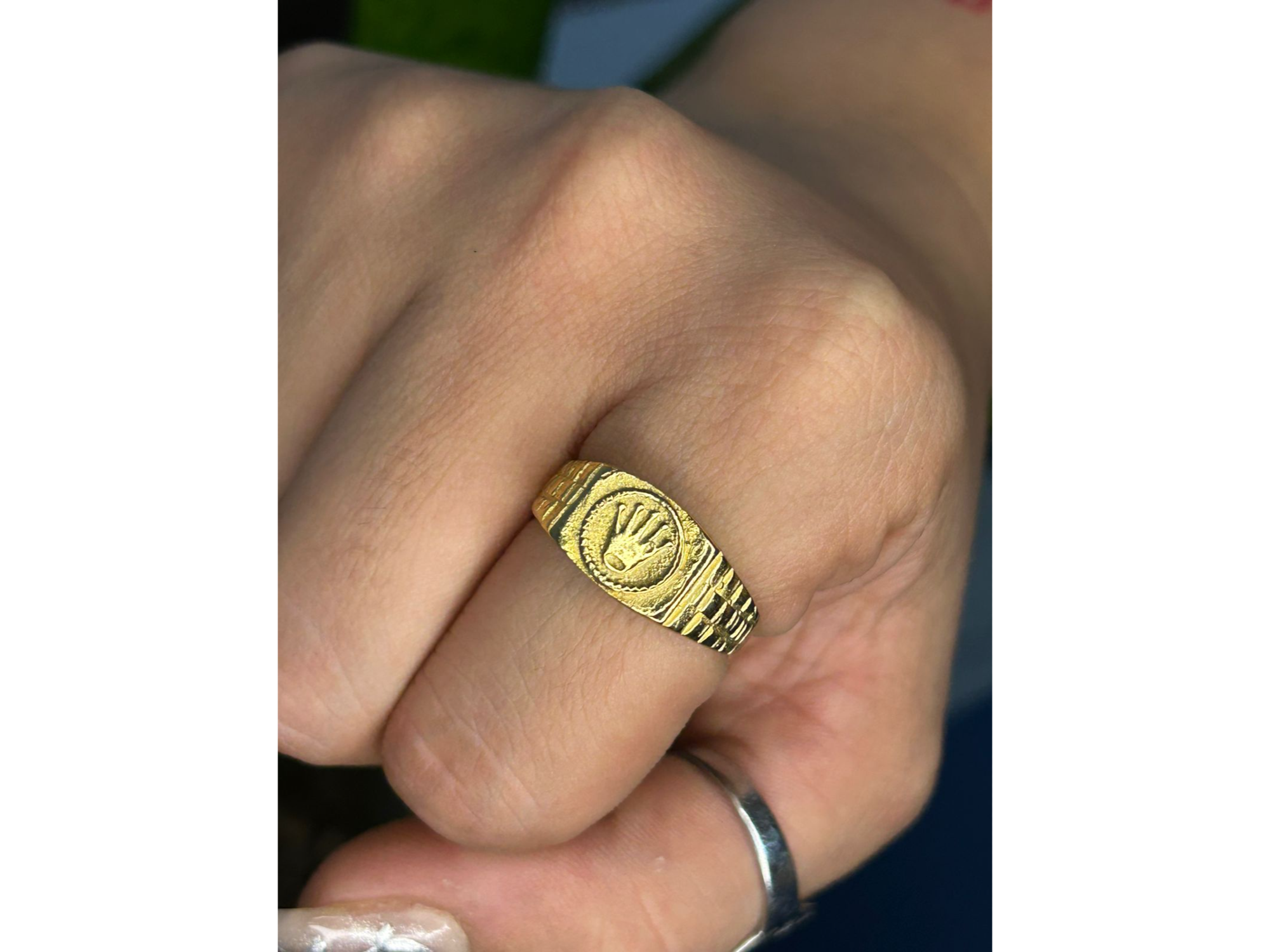 👑 Anillo Sello Rolex