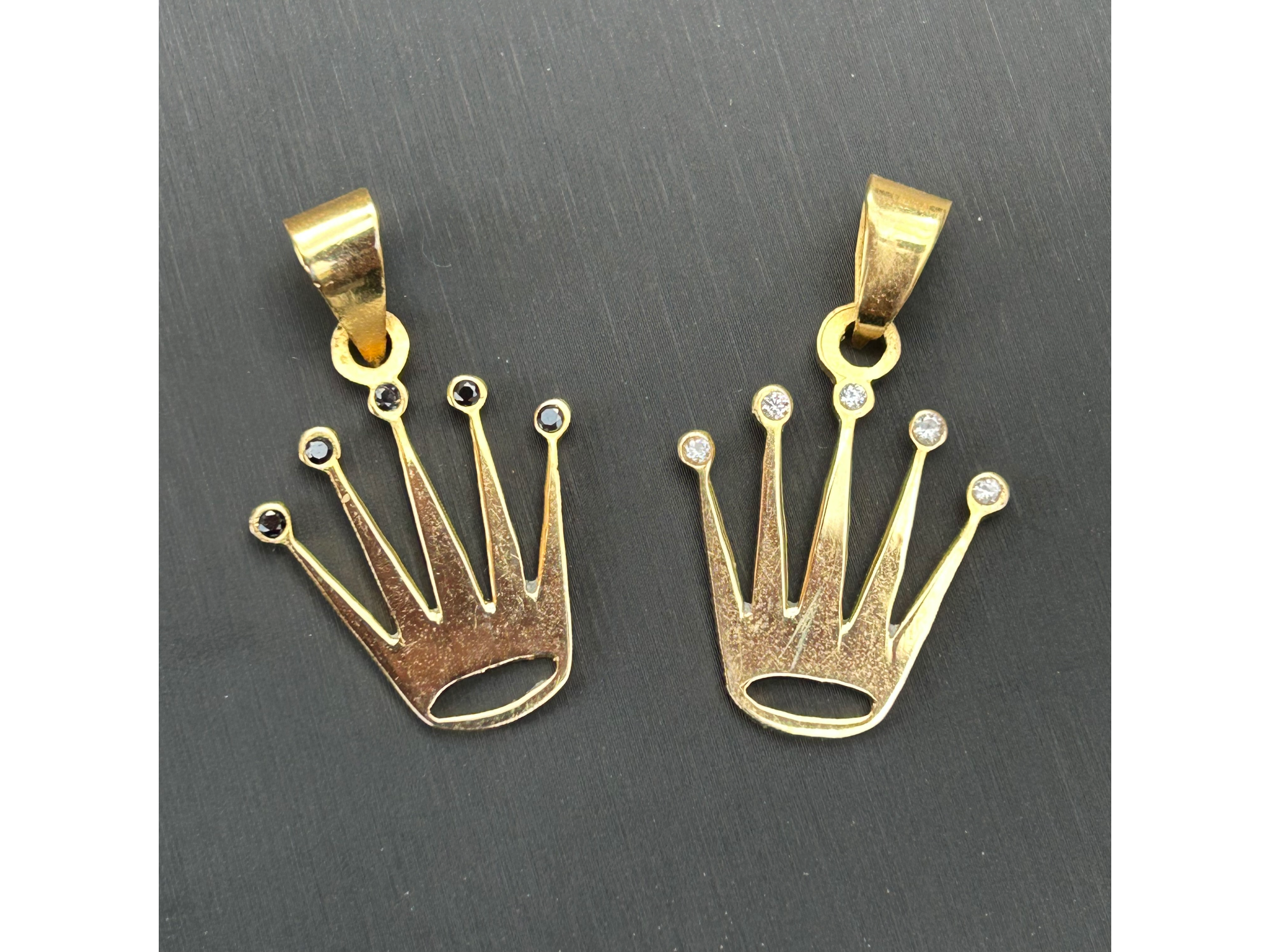 Corona rolex con piedras