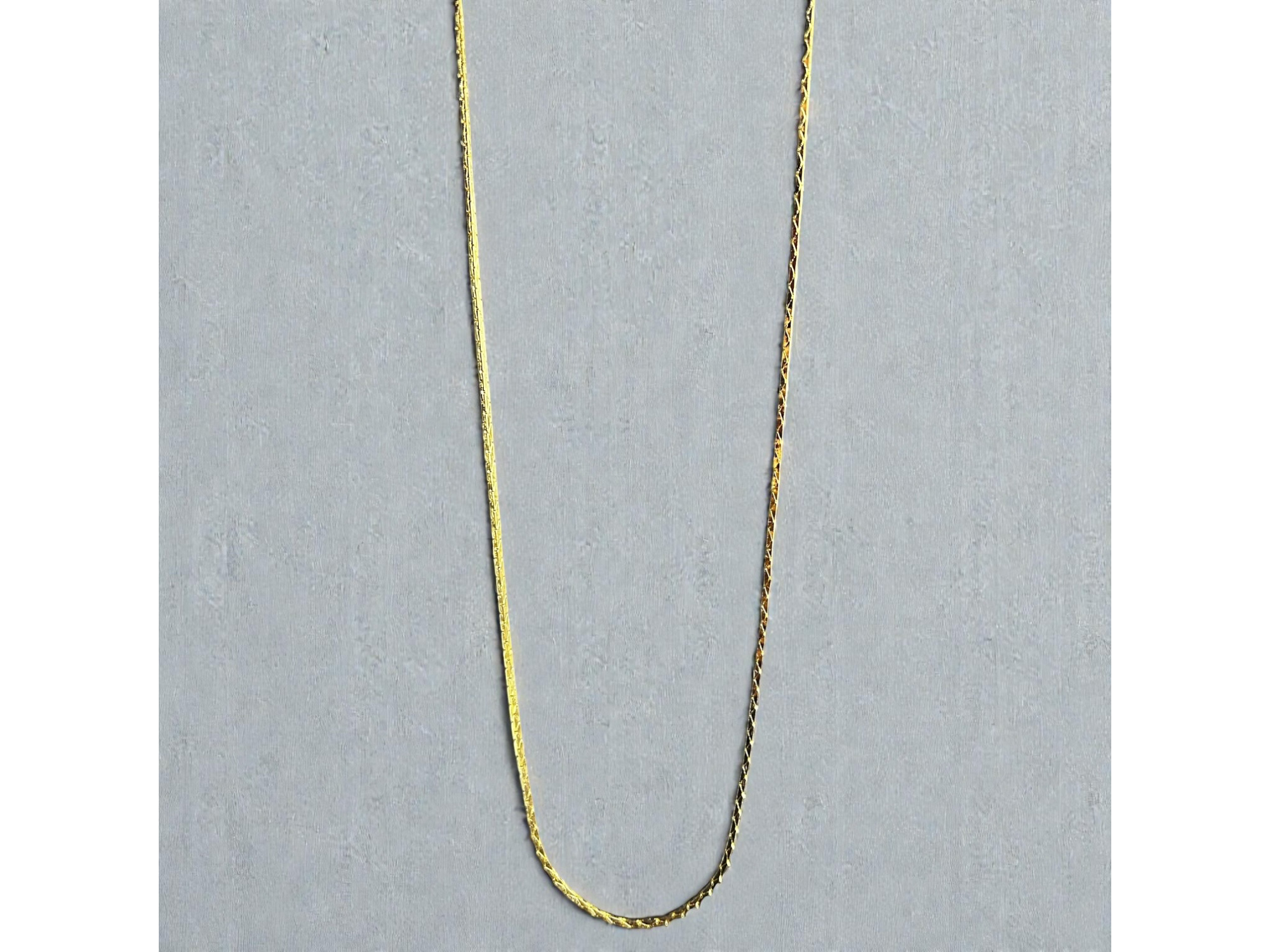 Trenzada Italiana 60 CM ( Con Dije )