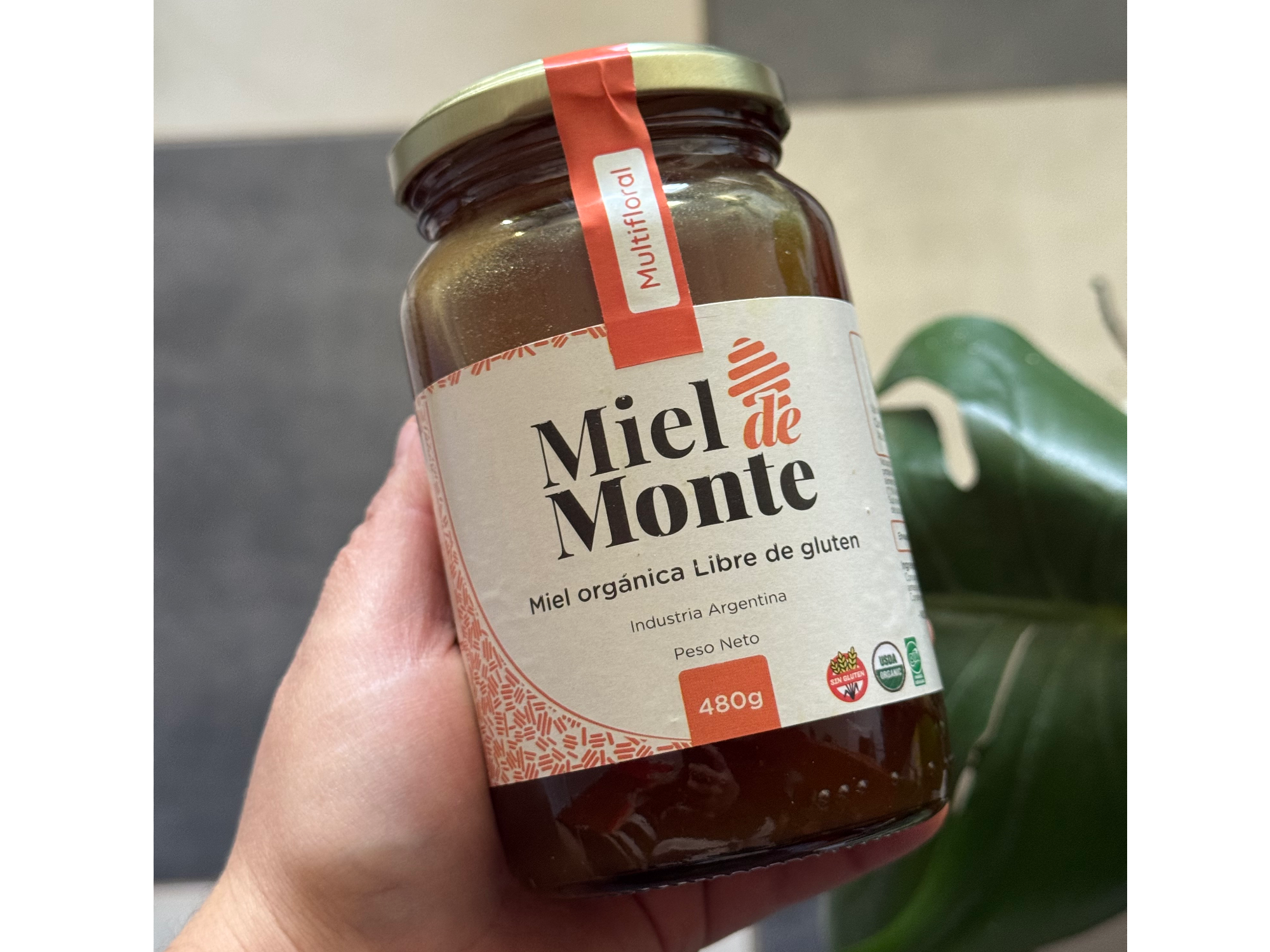 Miel orgánica 480g