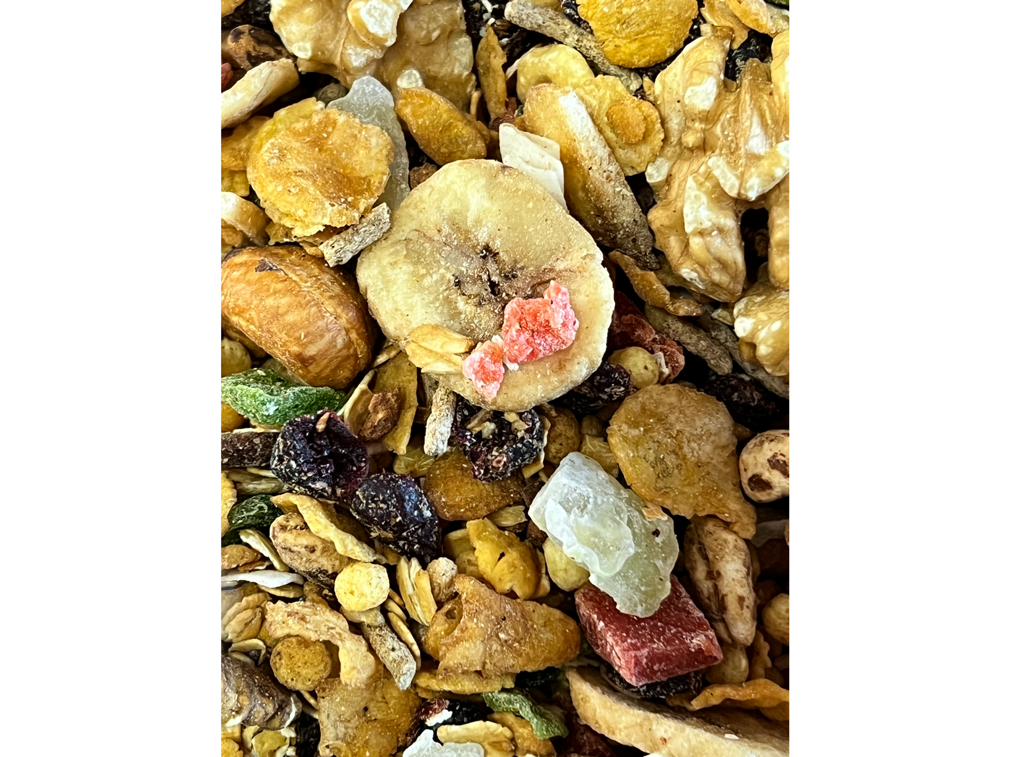 Granola con arándanos