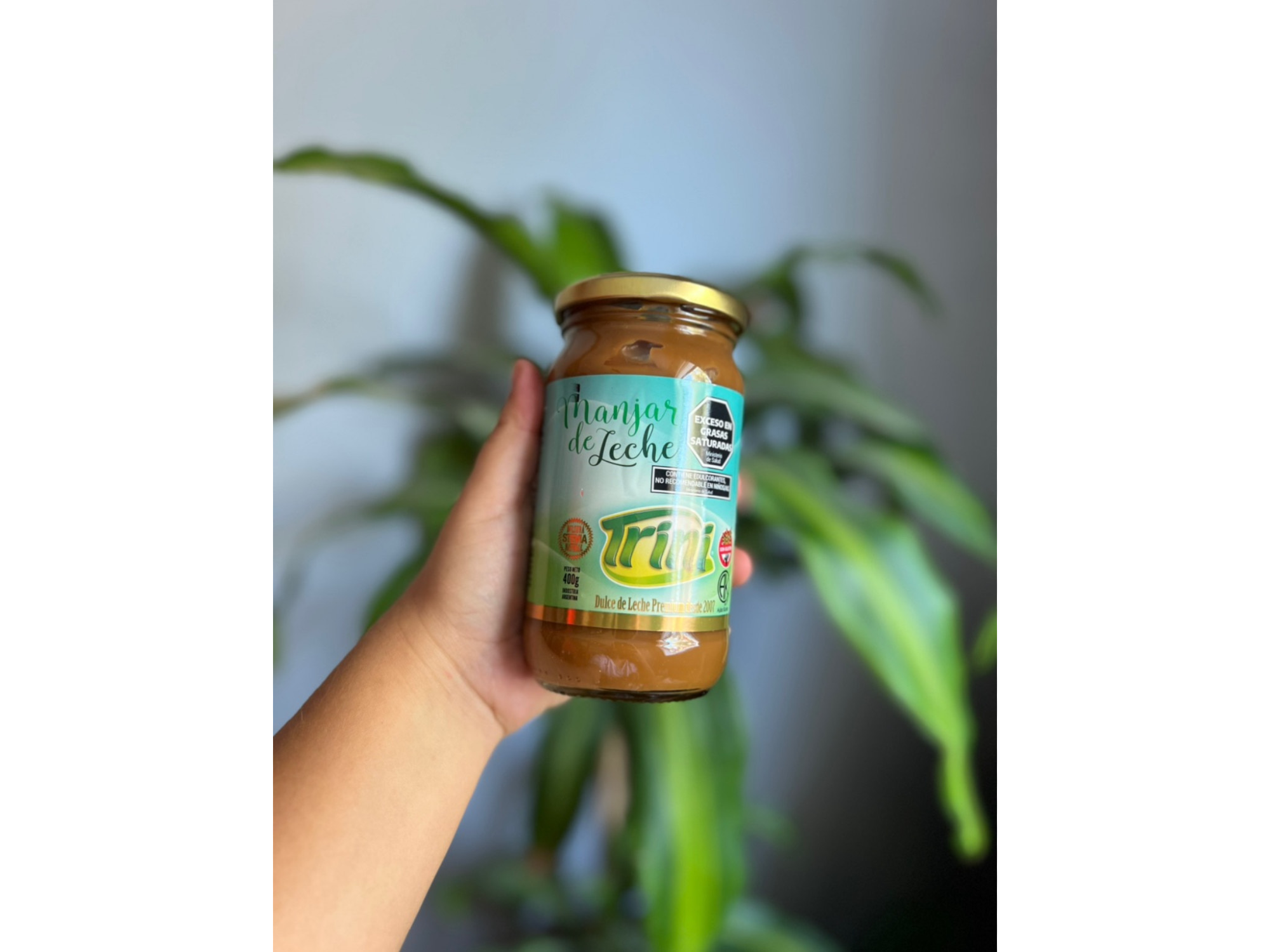 Dulce de leche con stevia 400g de Señorita granola