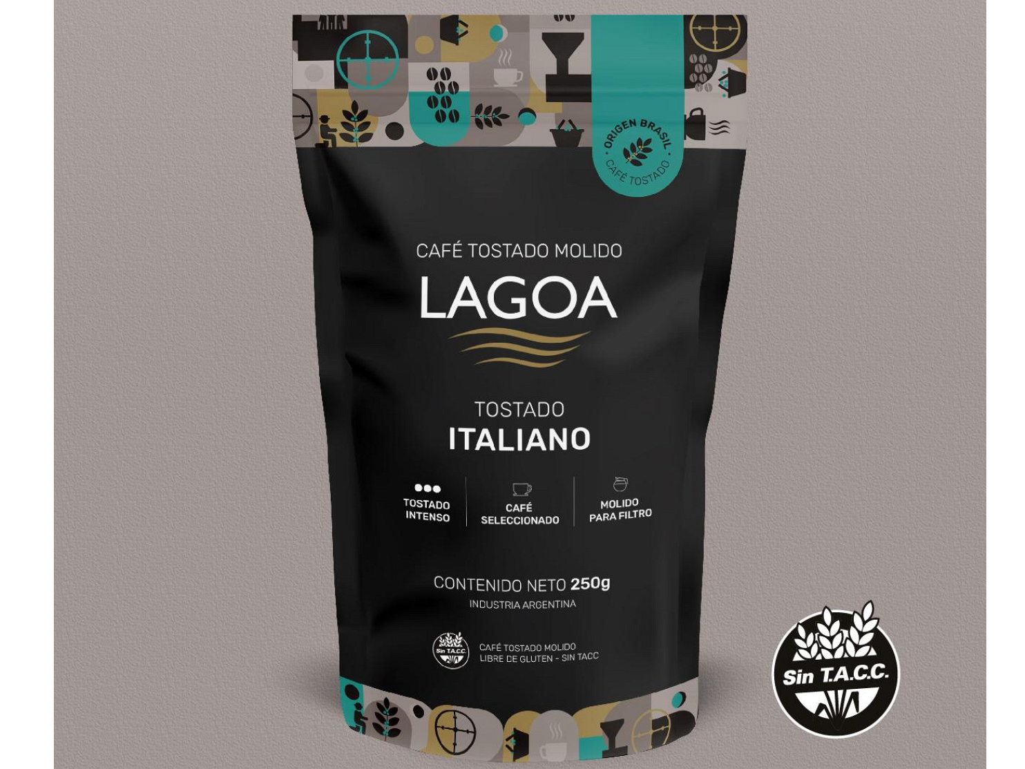 Café molido italiano 250g