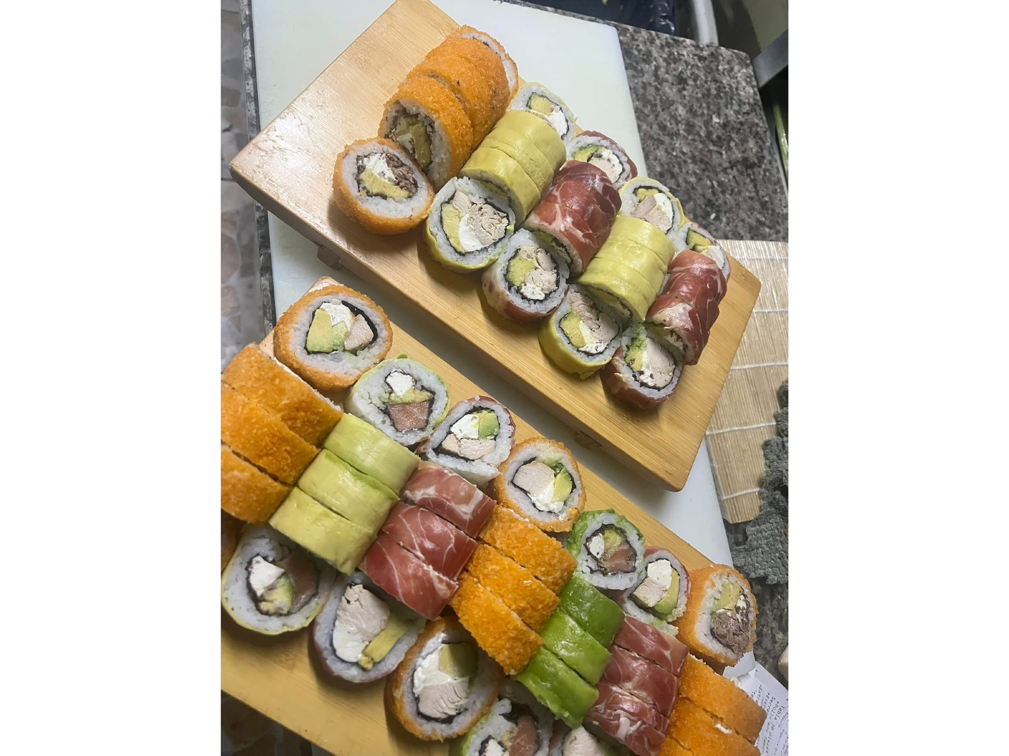 60 piezas 🍣