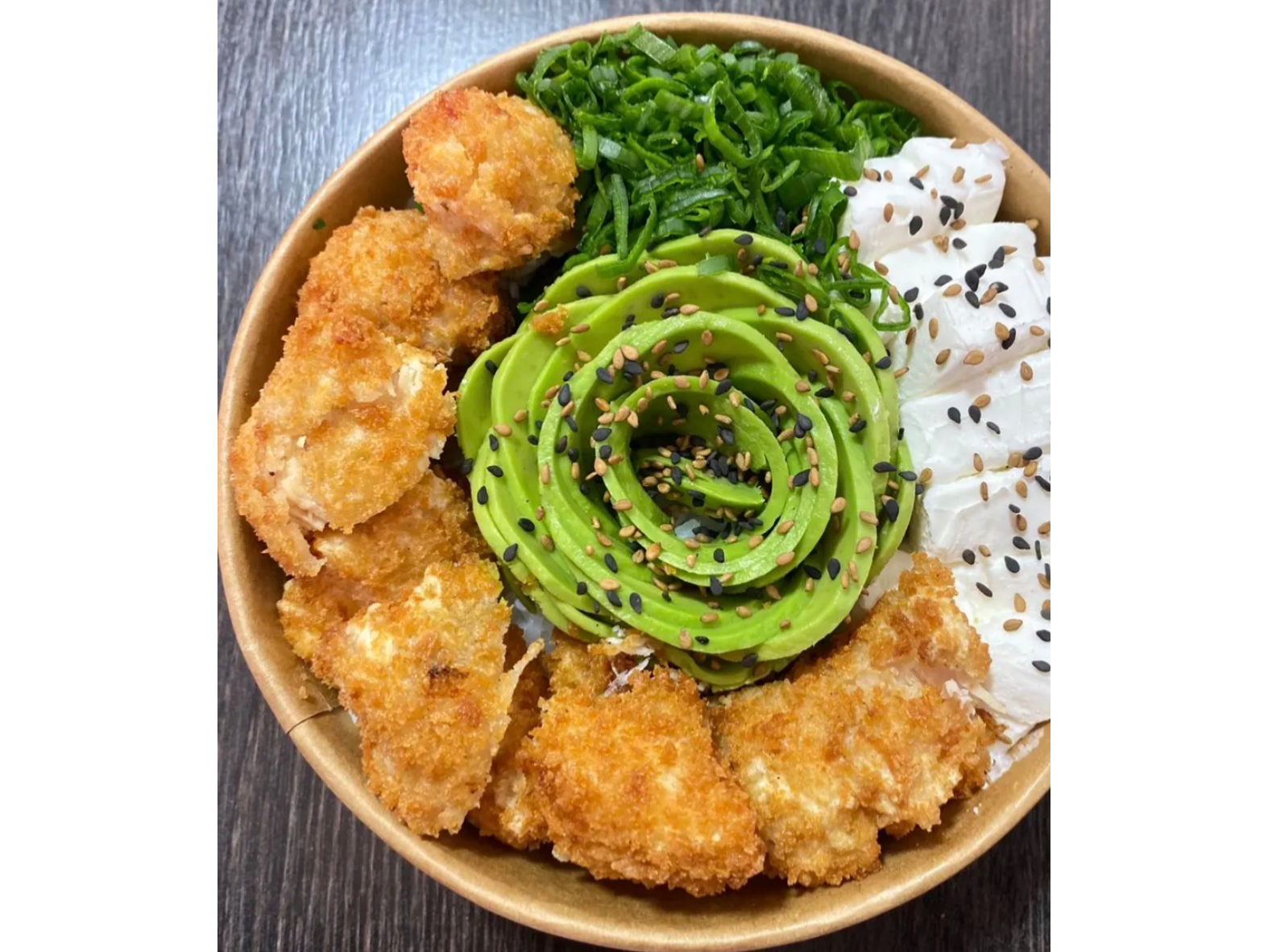 GOHAN ( chiken tempura )
