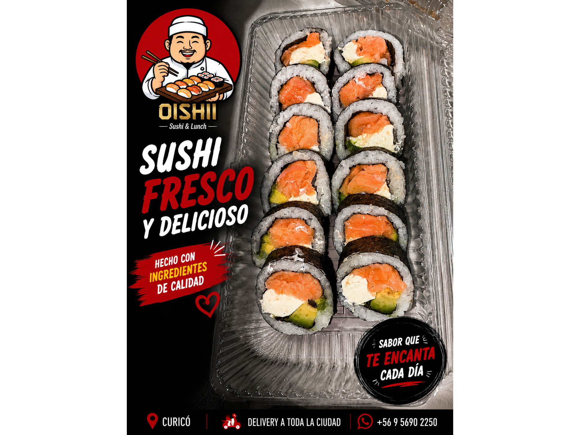 36 piezas 🍣
