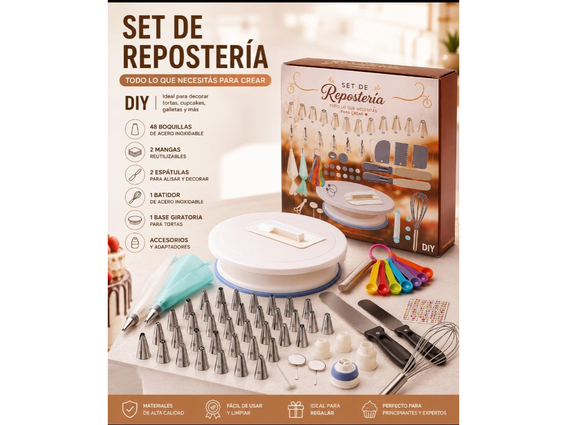 Set de repostería