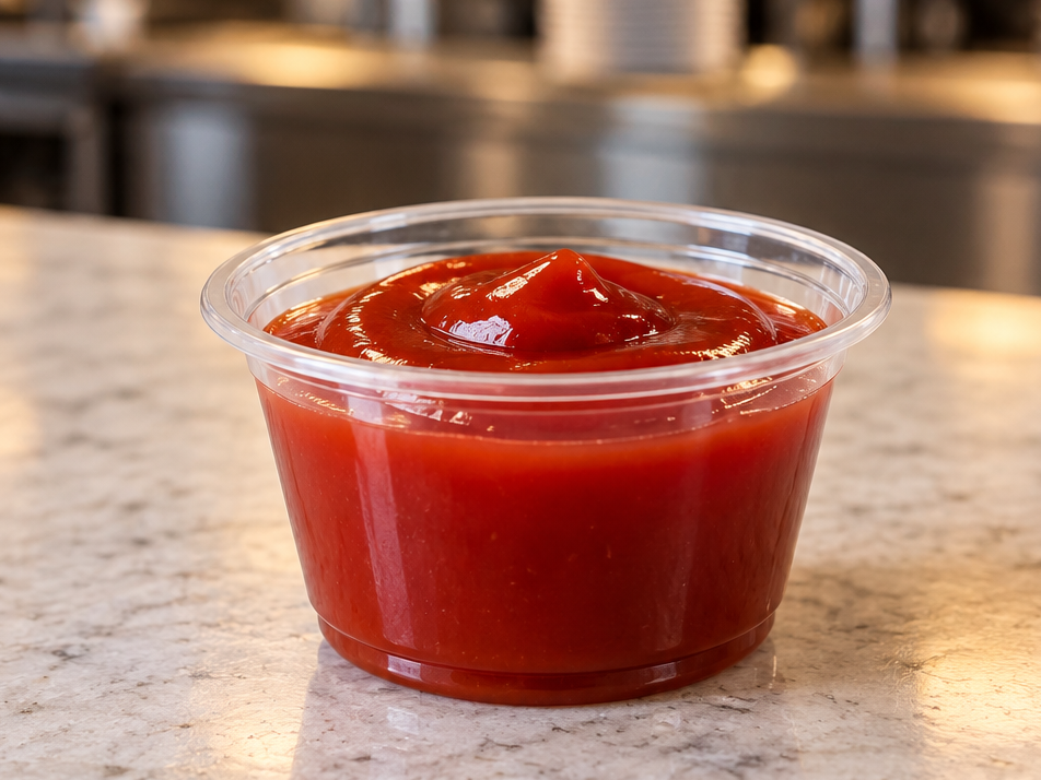 Dip ketchup de Frans burgers