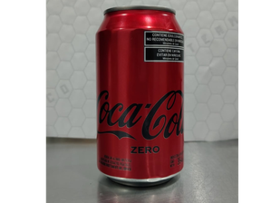 Coca Zero lata de Frans burgers