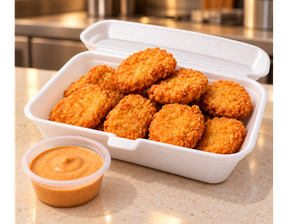 Nuggets de pollo con dip a elección de Frans burgers