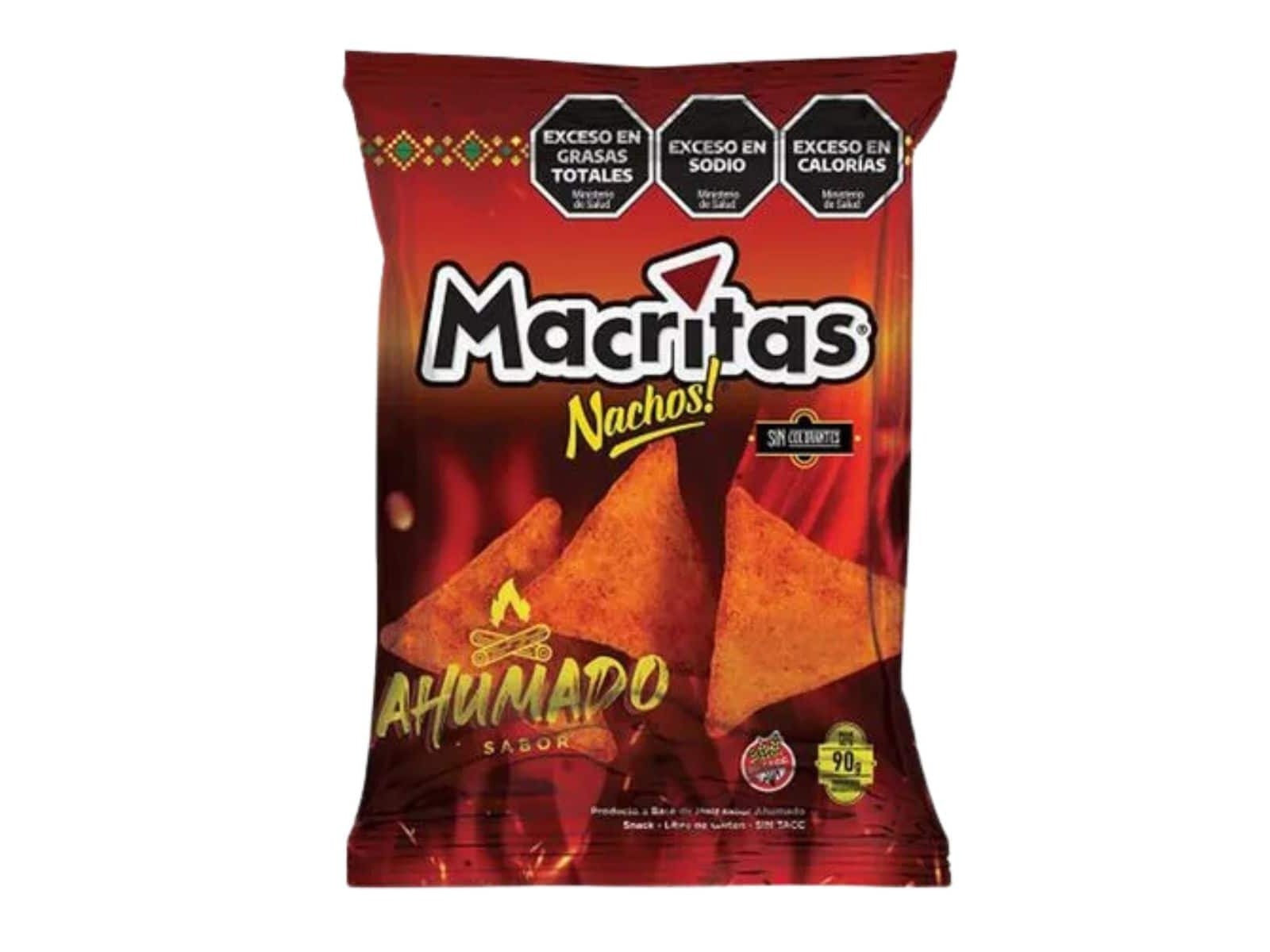 Macritas nachos ahumado 90g