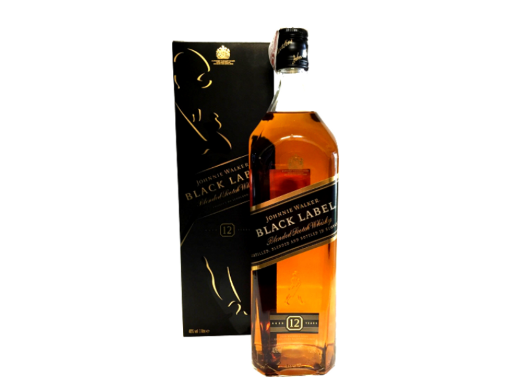 Johnnie walker -black label 1L c/caja