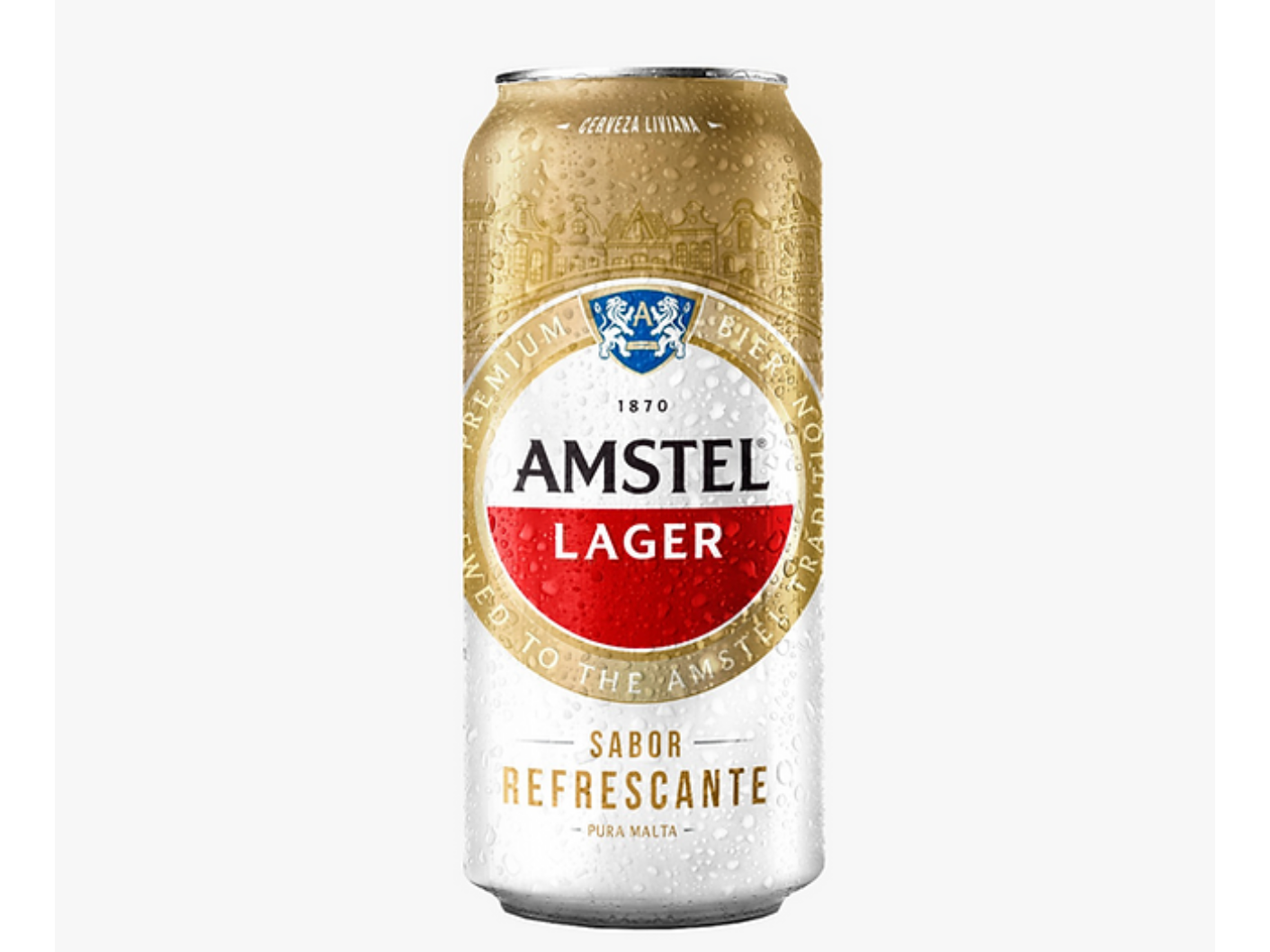 Amstel Lager 473 Cc