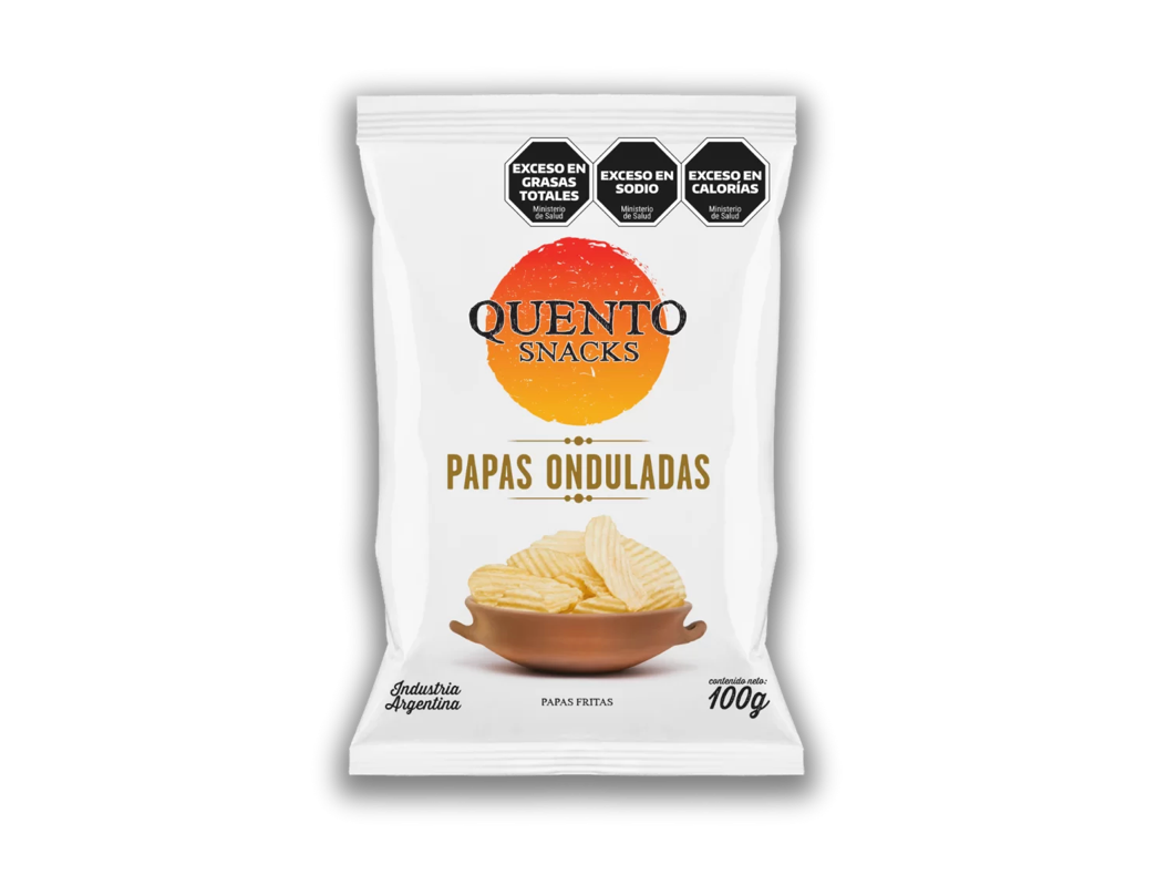 Quento-papas onduladas