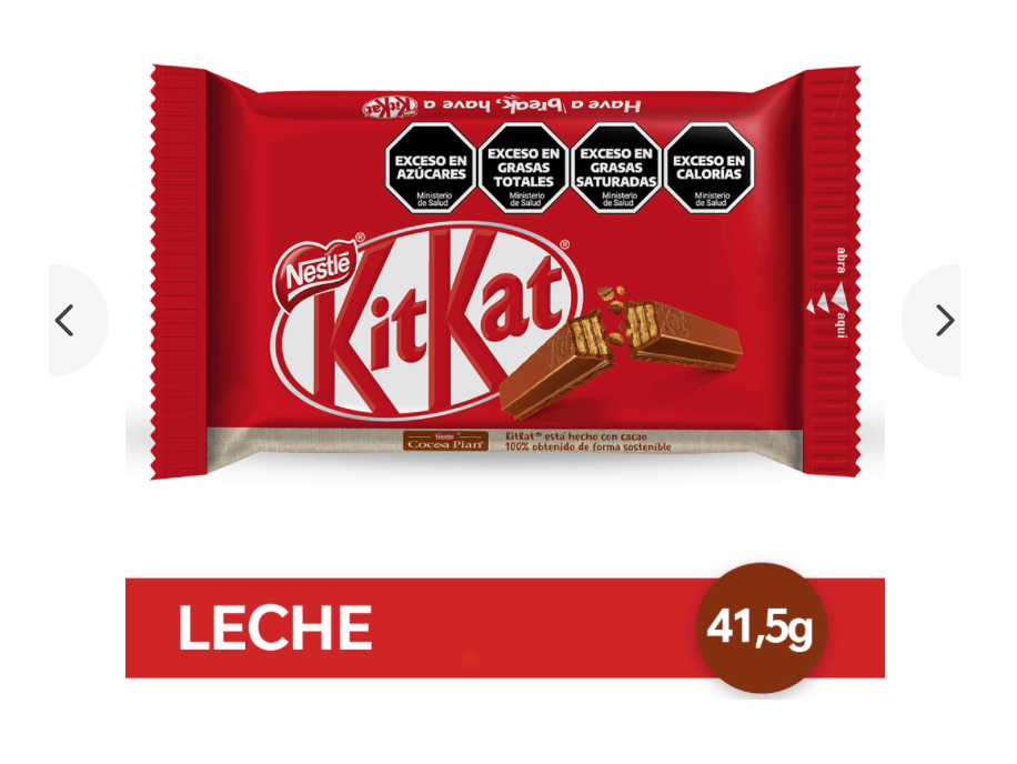 Oblea Kitkat  4 fingers x 41.5Gr