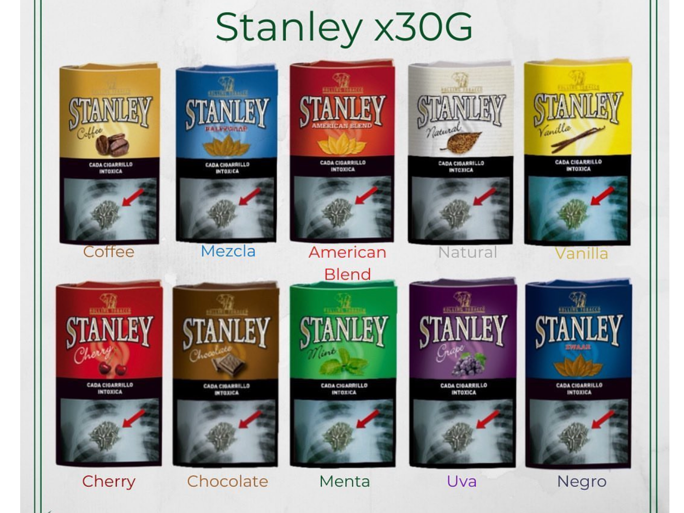 Tabaco stanley  30gr