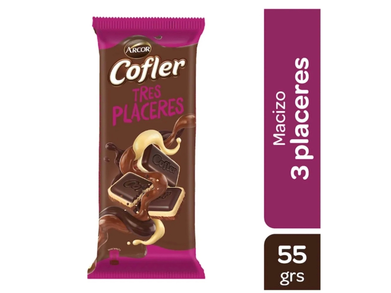 Cofler - 3 placeres / 55gr