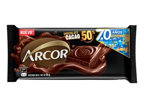 Arcor cacao 50% 95g