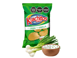 Papas f. krachitos- crema y cebolla 55gr