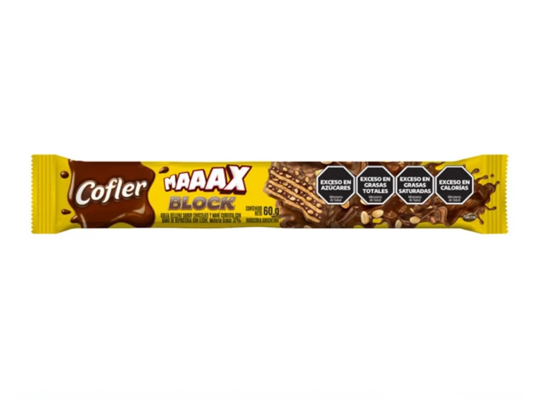Oblea Cofler Max Block x60gr