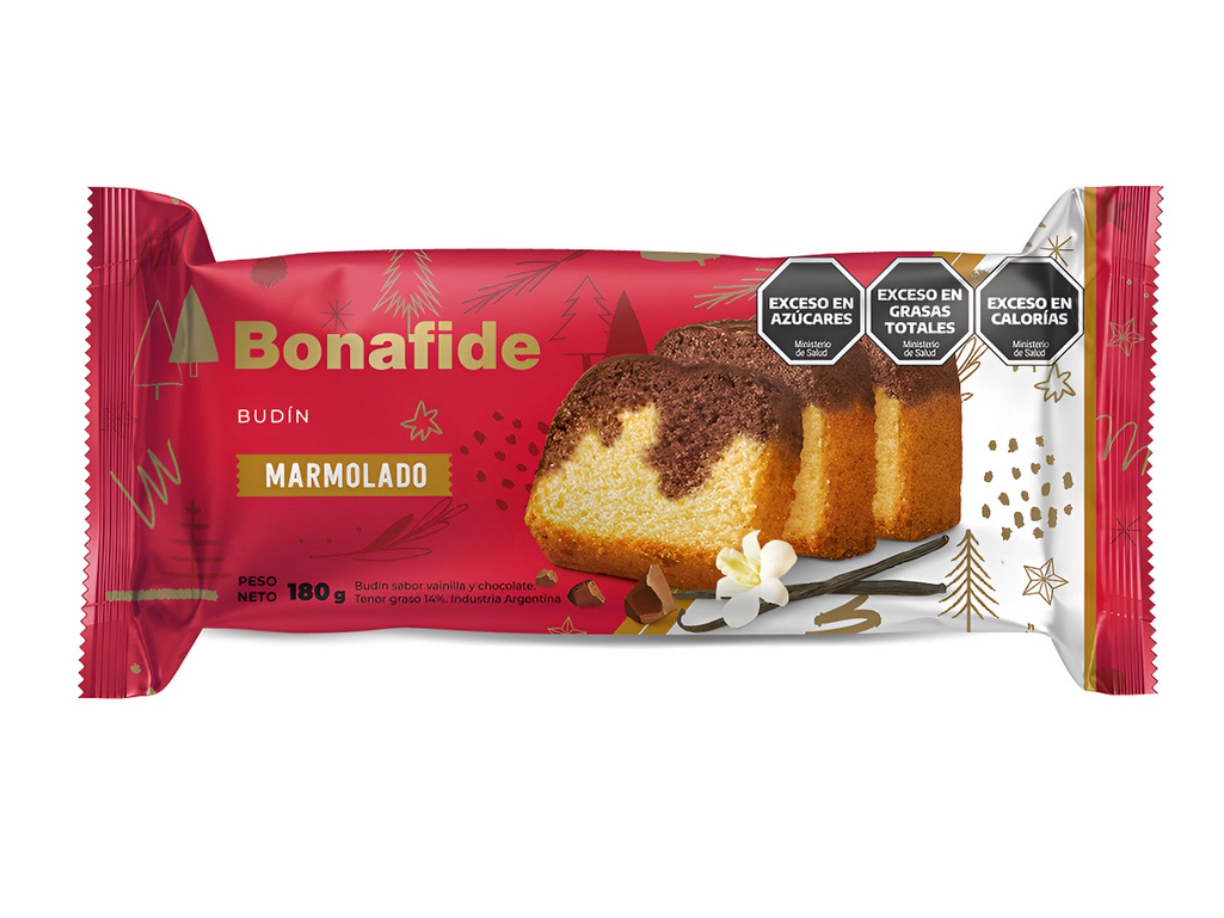 Budin Bonafide Marmolado 180g