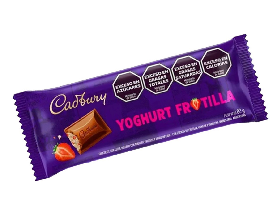 Cadbury yogurt frutilla x 82g