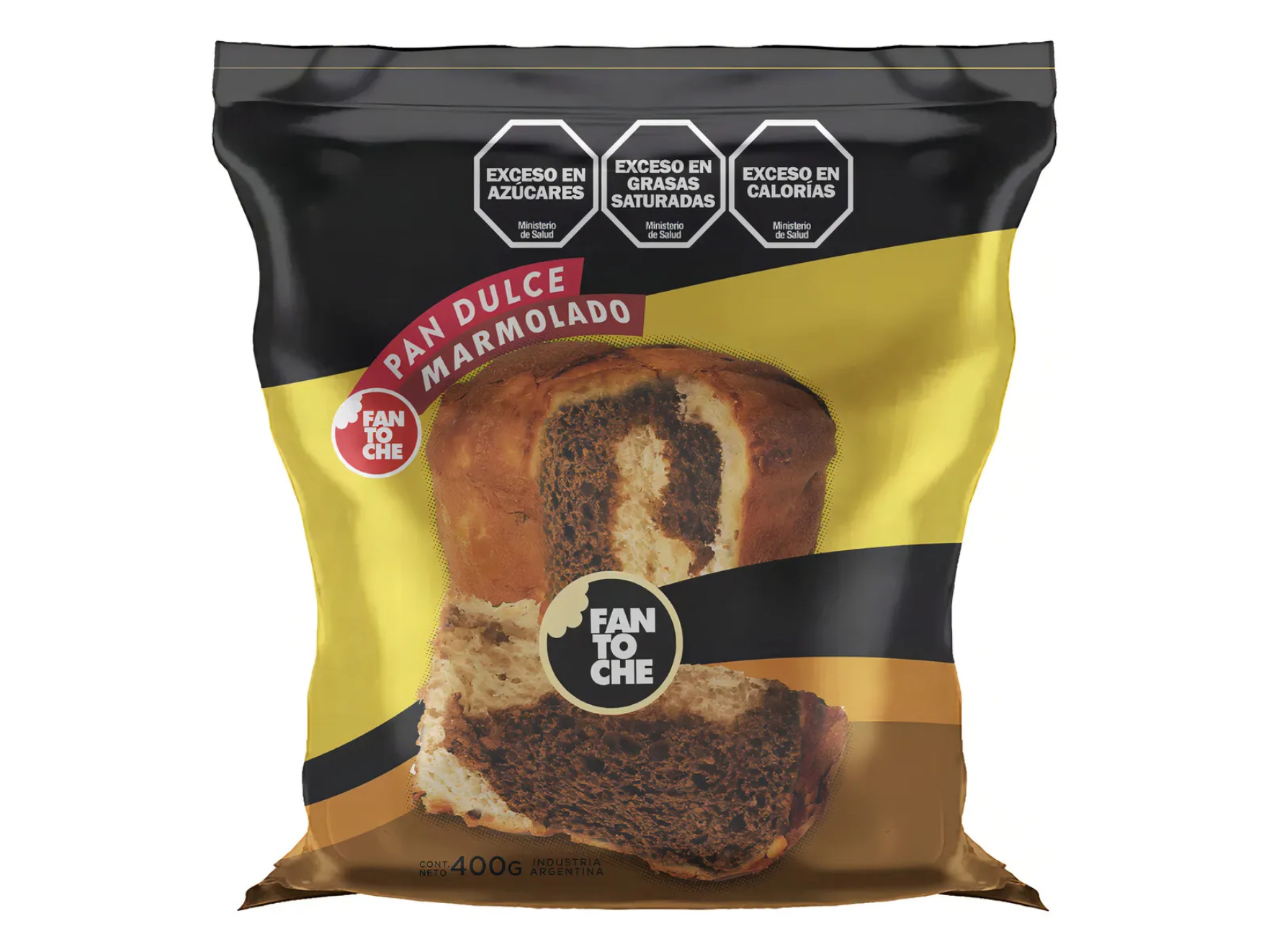 Pan dulce Fantoche marmolado