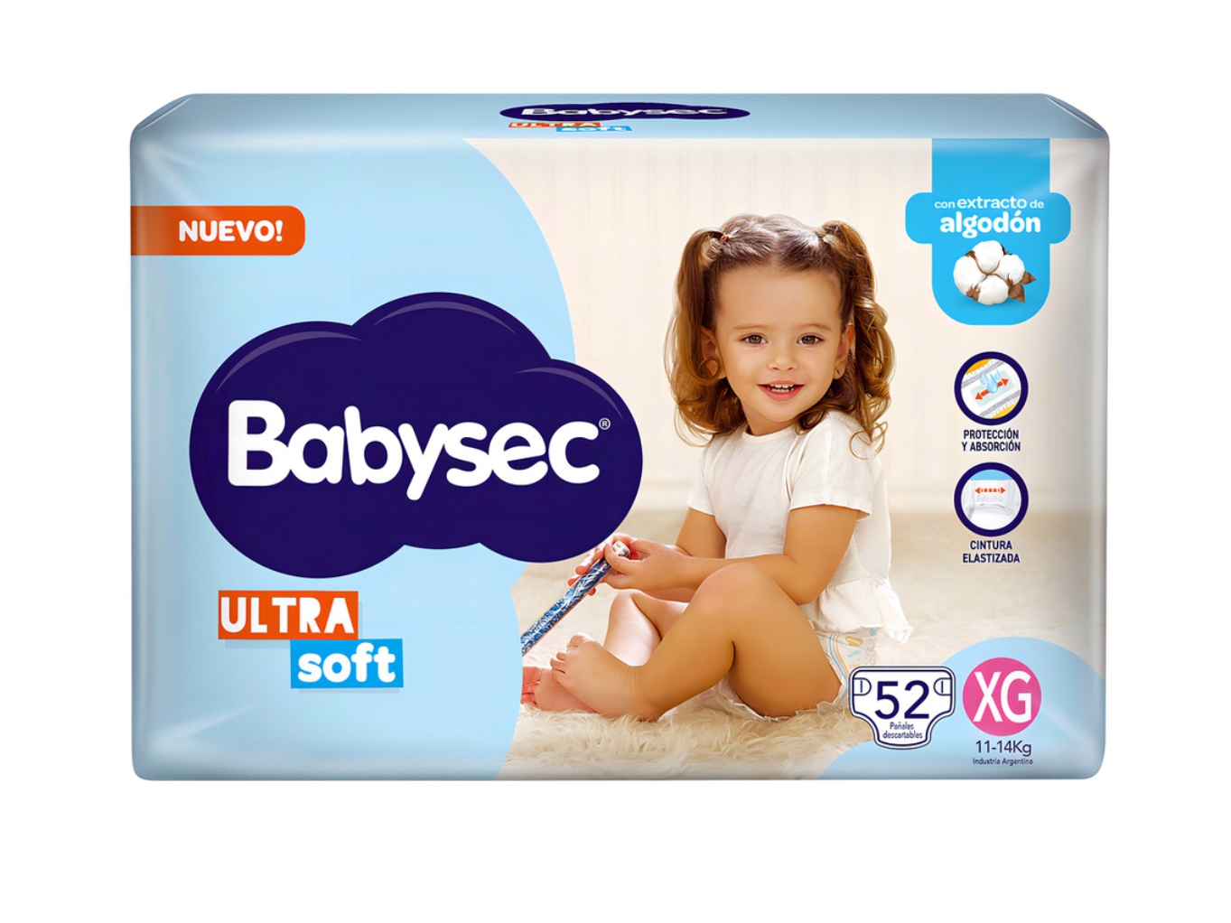 Babysec Ultra soft - Talle: XG x8u