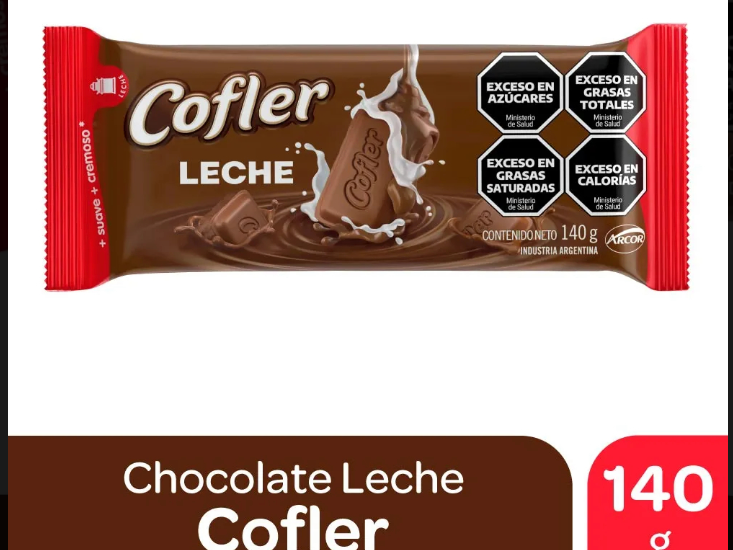 Cofler grande 140gr - Leche