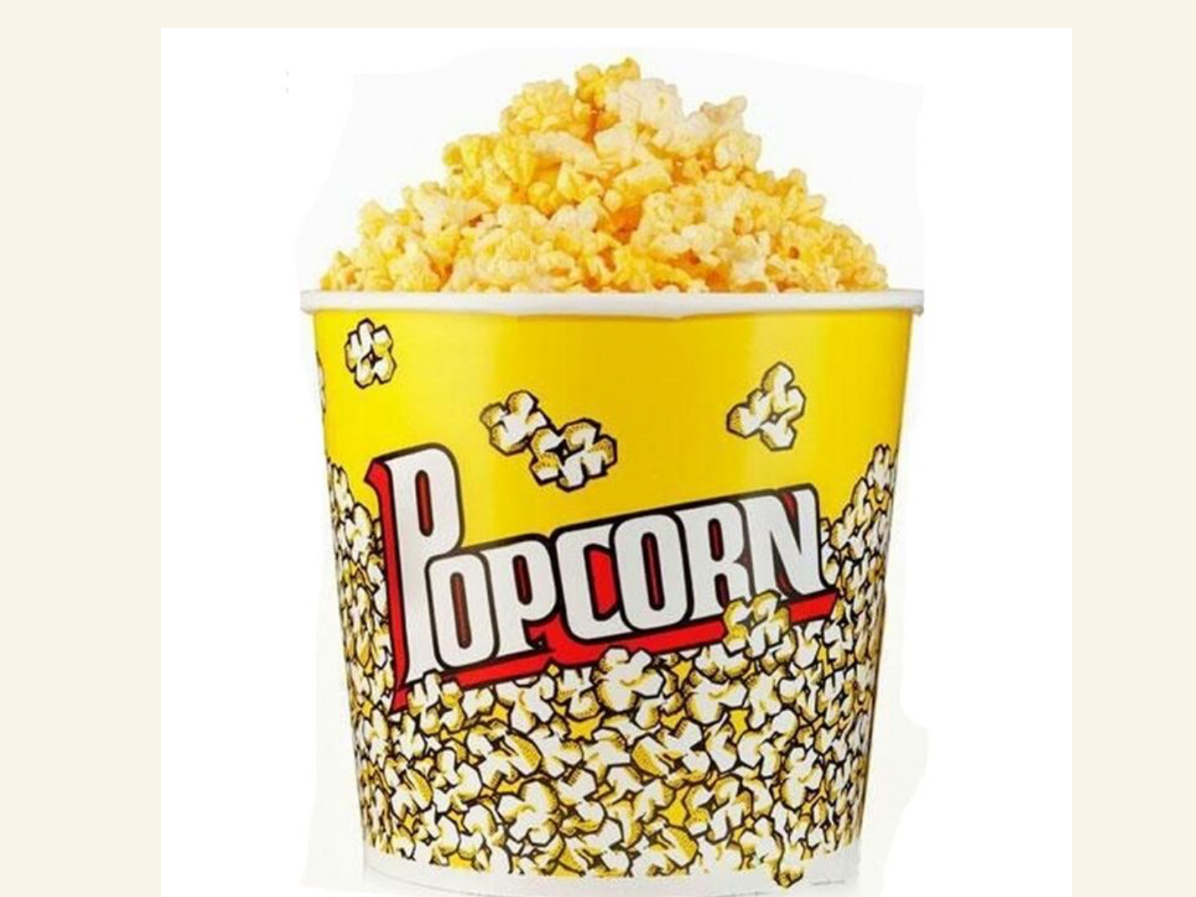 Balde de pochoclos XL