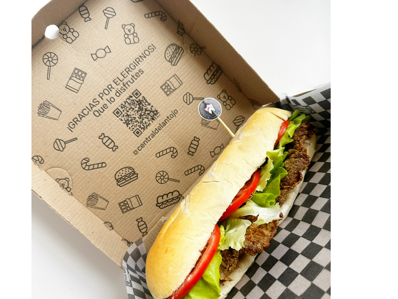 Sangu de milanesa de ternera/ pollo + papas fritas 🍟