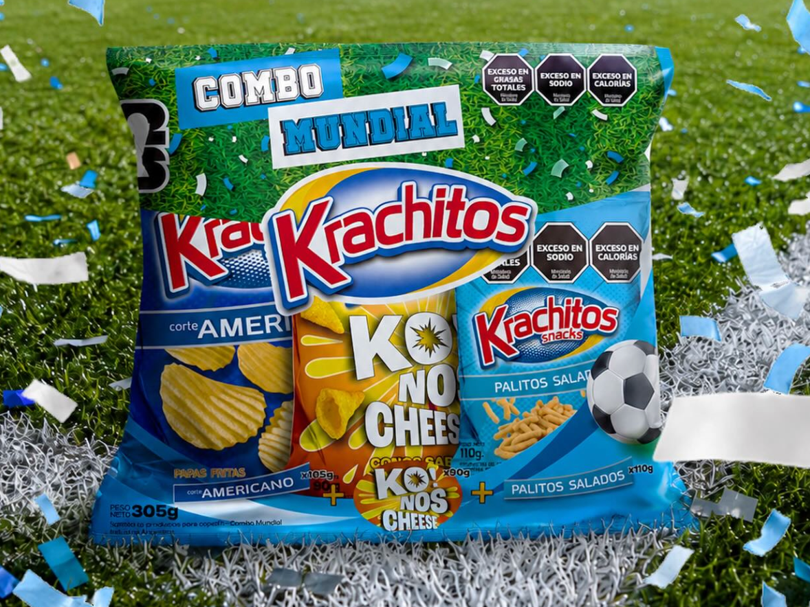 Krachitos Combo Mundial 🇦🇷👌🏼⚽️ x 305 grs