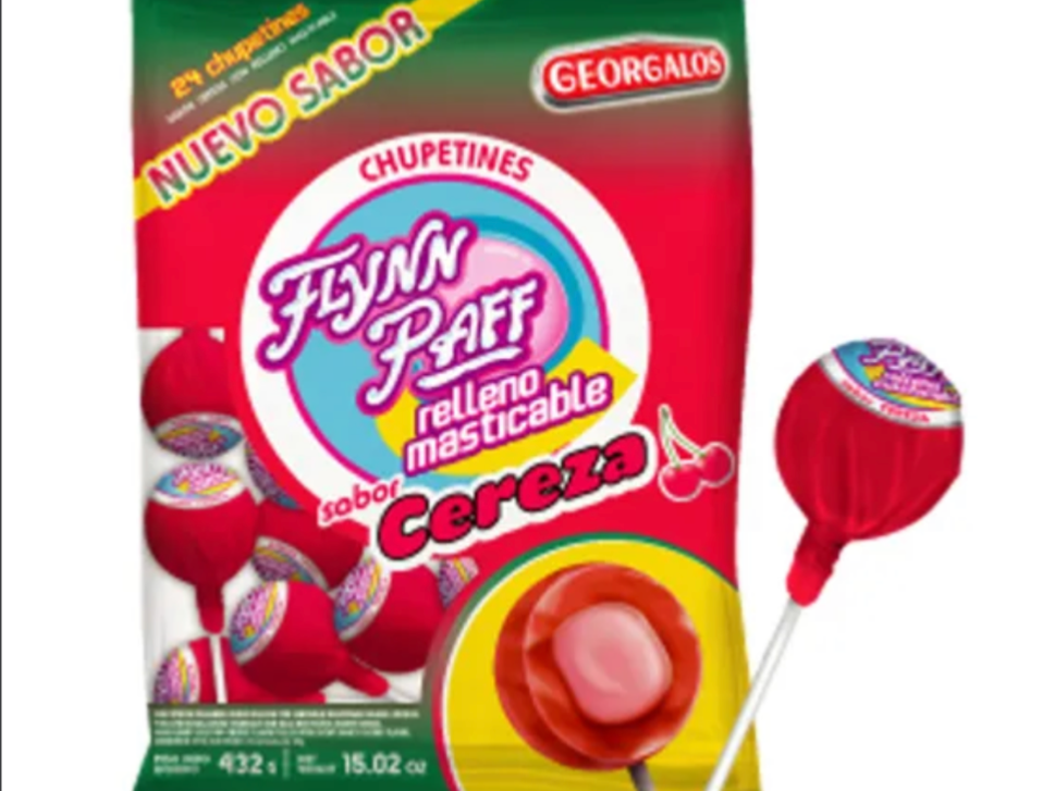 Chupetin flynn paff-  sabor cereza