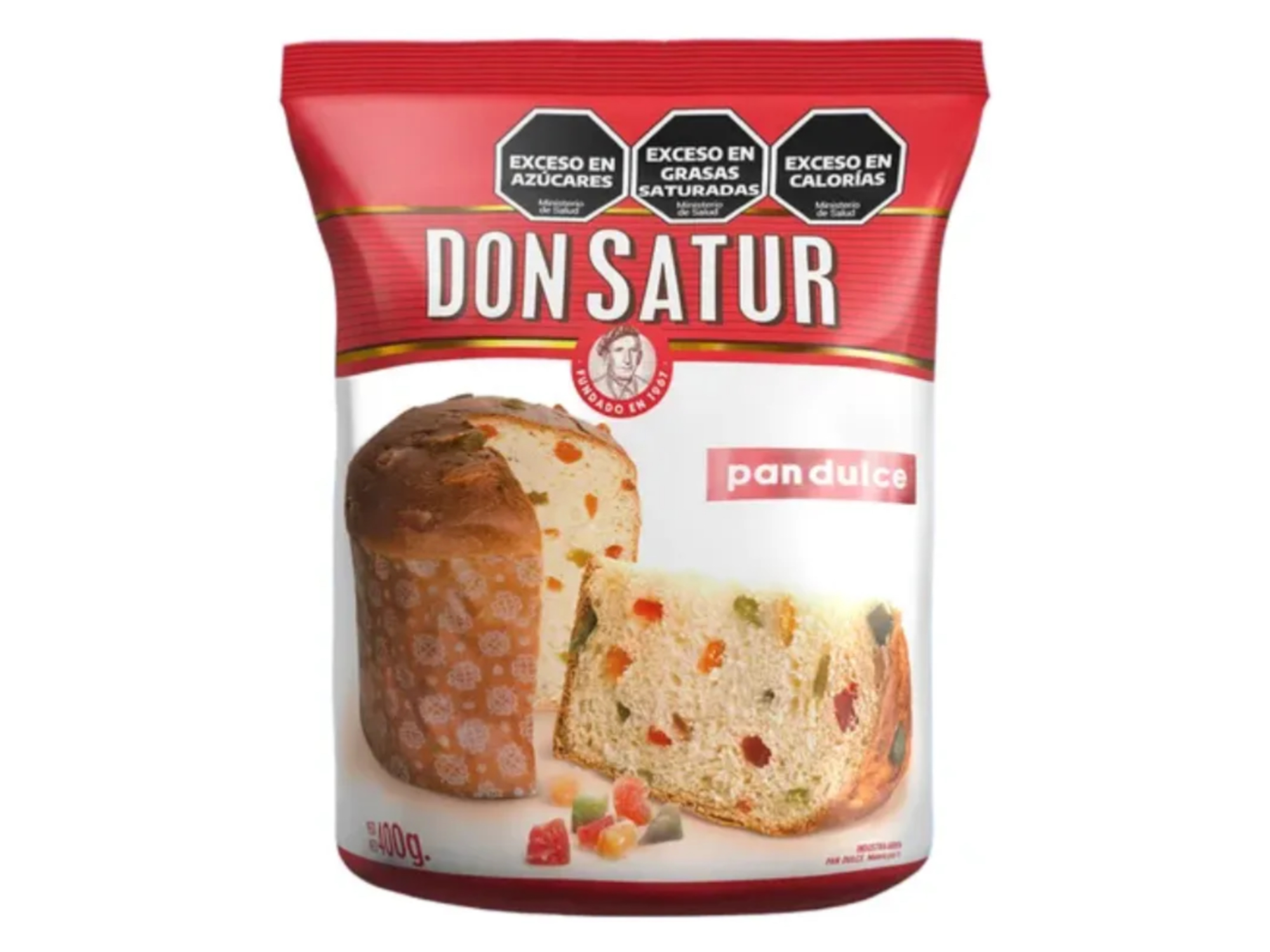 Pan dulce Don SATUR - frutas