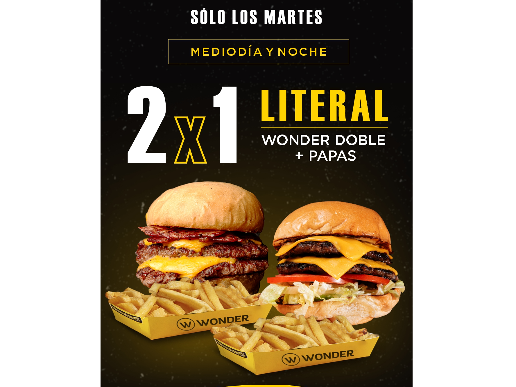 MARTES DE 2x1 LITERAL