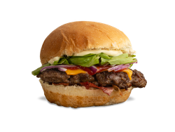 Hamburguesa Simple con Papas