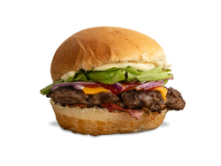 Hamburguesa Simple con Papas