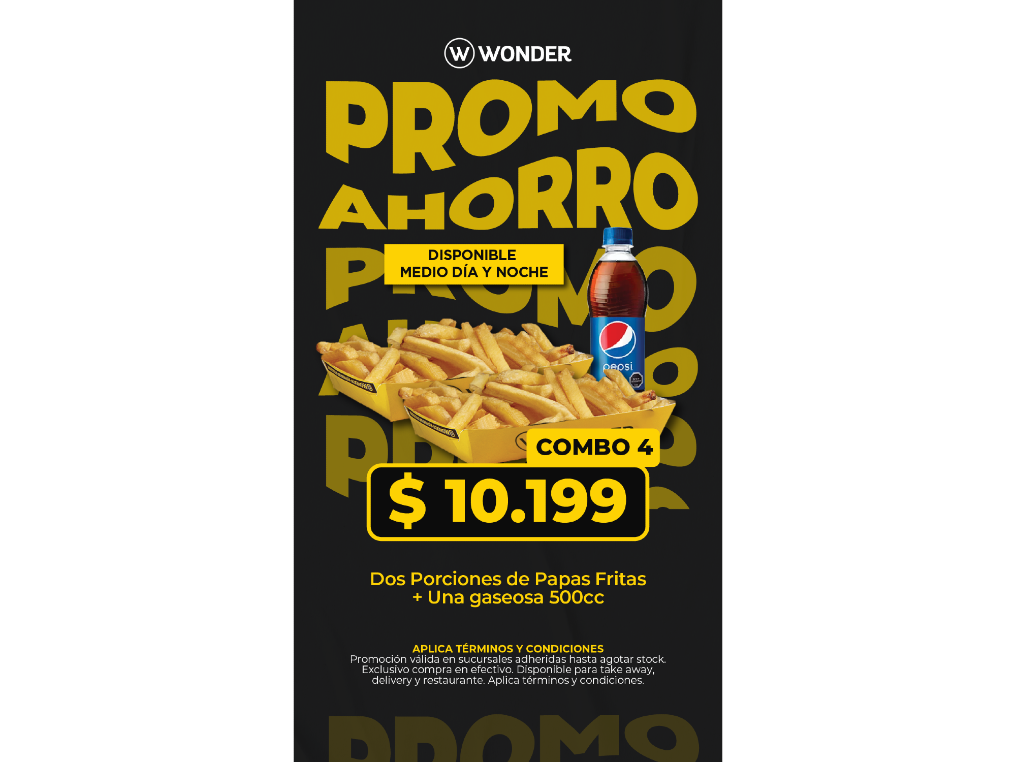 Promo Ahorro Combo  4