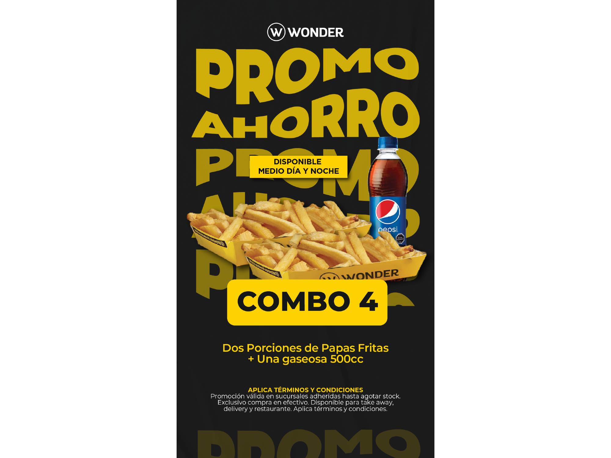 Promo Ahorro Combo  4