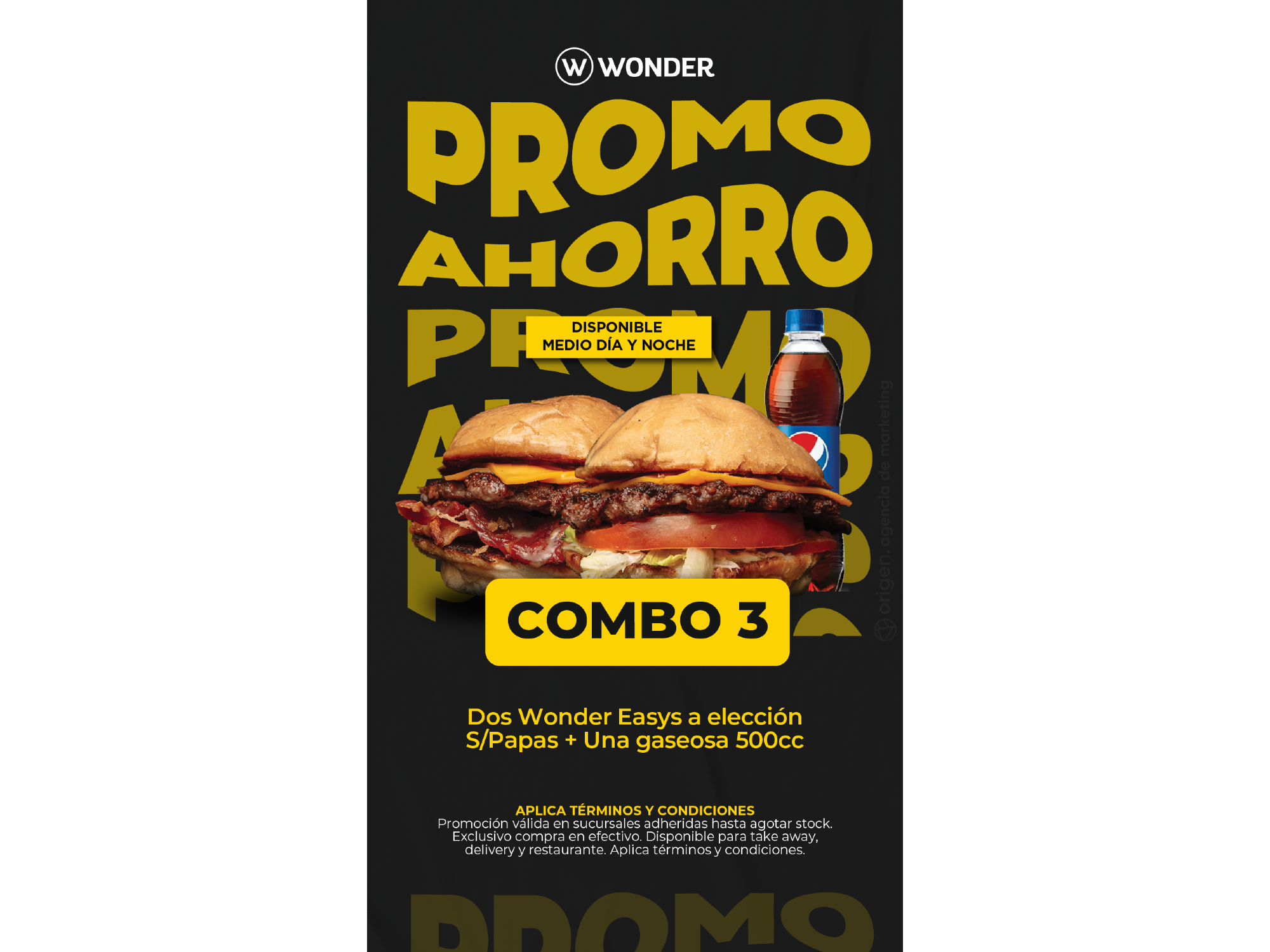 Promo Ahorro combo  3