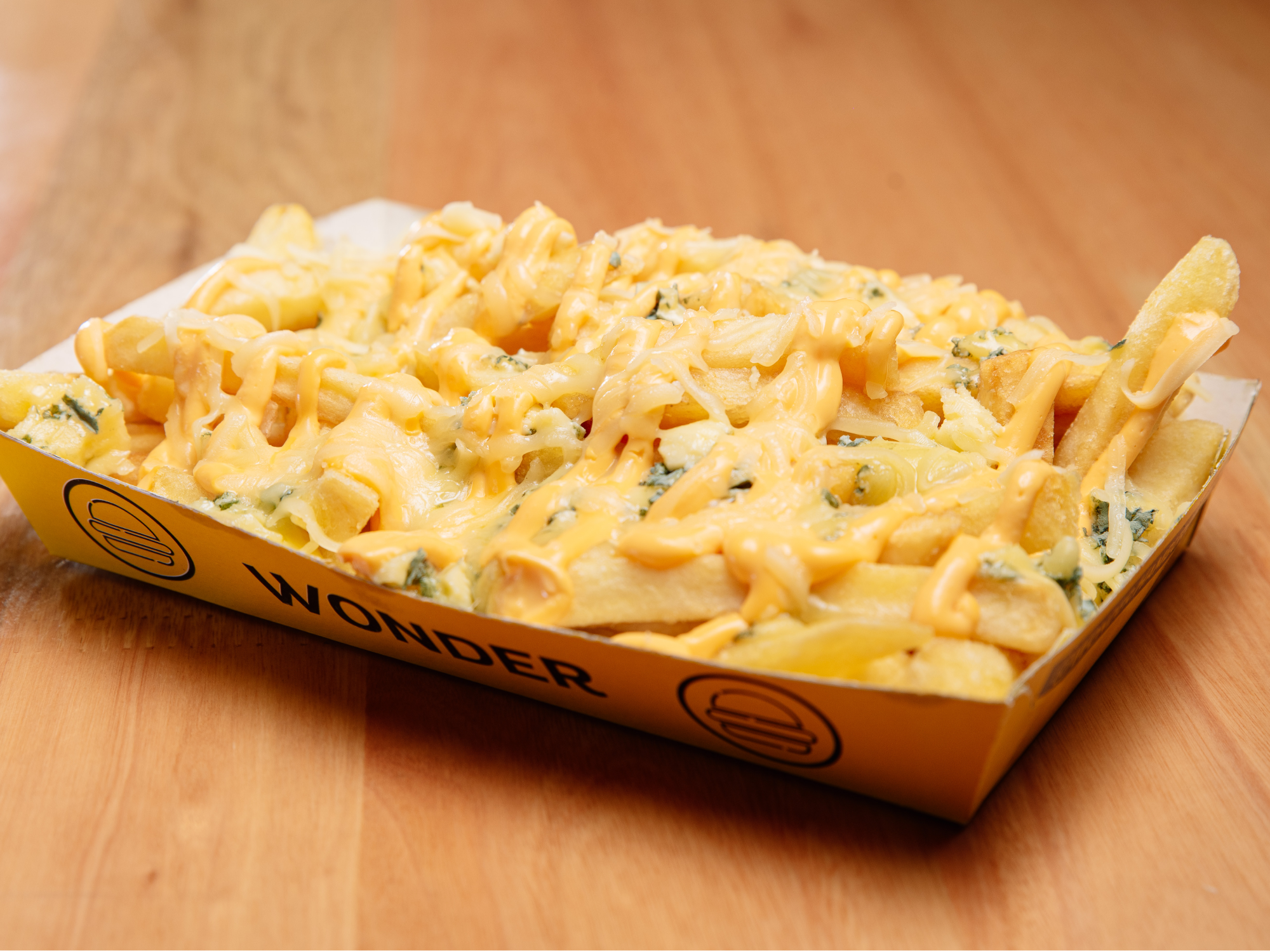 Papas Wonder Cuatro Quesos